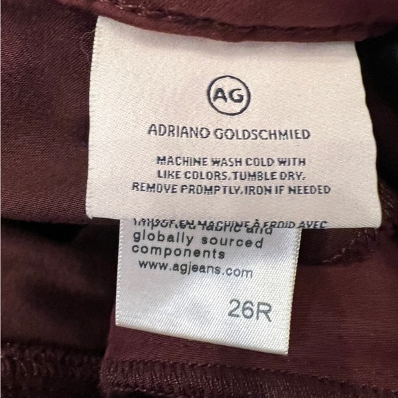 AG Adriano Goldschmied The Abbey Ankle Mid Rise Super Skinny Jeans sz 26R - Picture 7 of 11